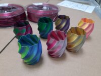 DualColor Silk PLA (zweifarbig, Hersteller: MCPP) | 0.75kg | Ø 1.75mm | Made in Europa