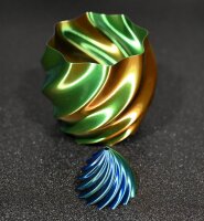 Tri-Color (Dreifarbig) Silk PLA (Hersteller: Smart Print)...