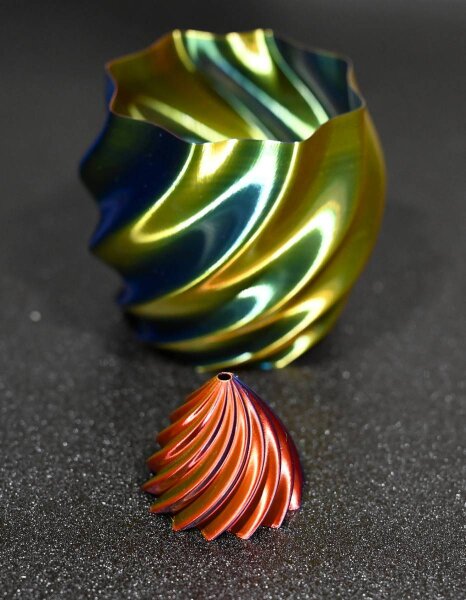 Tri-Color (Dreifarbig) Silk PLA (Hersteller: Smart Print) | 1kg | 1.75mm | Rot - Gelb - Blau