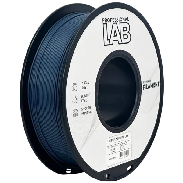PLA-CF / PLA-Carbon (Hersteller: Prof. Lab) | 1kg | 1.75mm | Blau