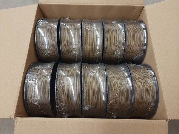 10 x 1kg PLA (Hersteller MCPP) Gold