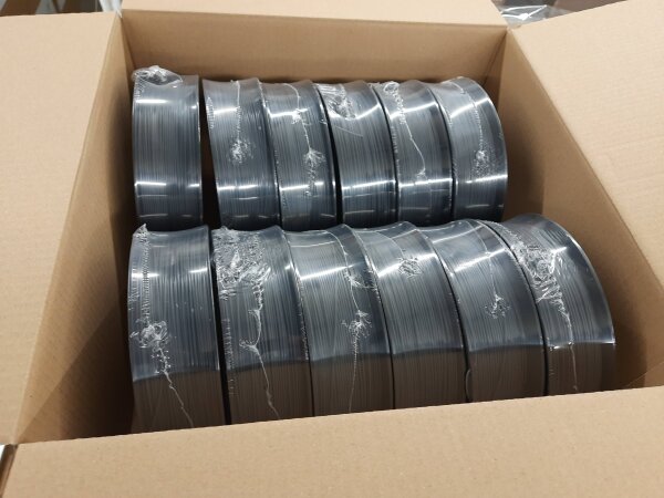 12 x 0.75kg PLA (Hersteller MCPP) Dunkelgrau