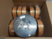 12 x 0.75kg PLA (Hersteller MCPP) Orange-Gold