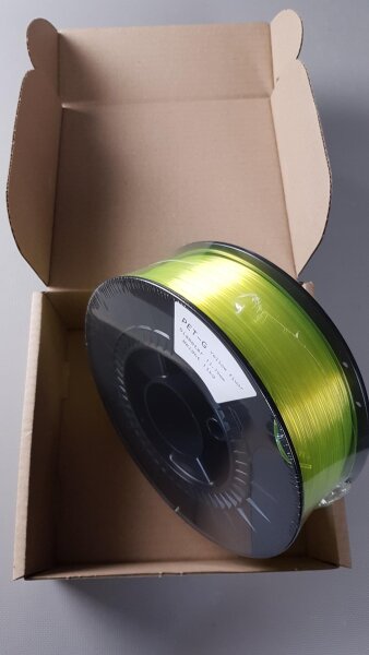 PETG | 1kg | Made in EU | 1.75mm Gelb Fluo