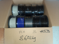PLA B-Ware Box #53: 6.02kg PLA gemischte Farben - Made in...