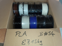 PLA B-Ware Box #54: 7.15kg PLA gemischte Farben - Made in...