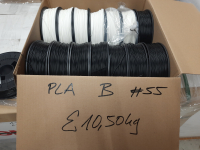 PLA B-Ware Box #55: 10.5kg PLA gemischte Farben - Made in...