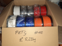 PETG Box #A18: 8.23kg PETG gemischte Farben &Oslash;...