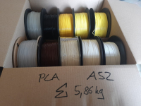 PLA Box #A52: 5.86kg PLA gemischte Farben &Oslash; 1,75mm...