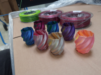 DualColor Silk PLA Filament (zweifarbig) | &Oslash; 1,75mm | Made in Europa (Hersteller MCPP)