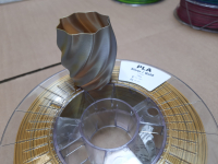DualColor Silk PLA Filament (zweifarbig) |  Gold/Silber |...