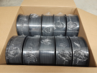 PLA Filament | 10 x 1kg | Dunkelgrau | &Oslash; 1,75mm |...