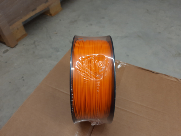 PLA Filament | 1kg Spule | Orange | &Oslash; 1,75mm | Made in Europa (Hersteller MCPP)