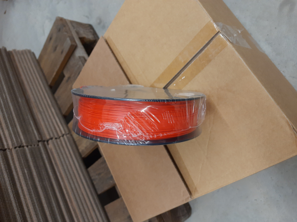 PLA Filament | 0.75kg Spulen | &Oslash; 1,75mm | Made in Europa (Hersteller MCPP)  Rot,0.75kg (Eine Spule)